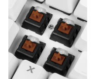 Sharkoon Skiller SGK3 White Kailh Brown - 1111787 - zdjęcie 3